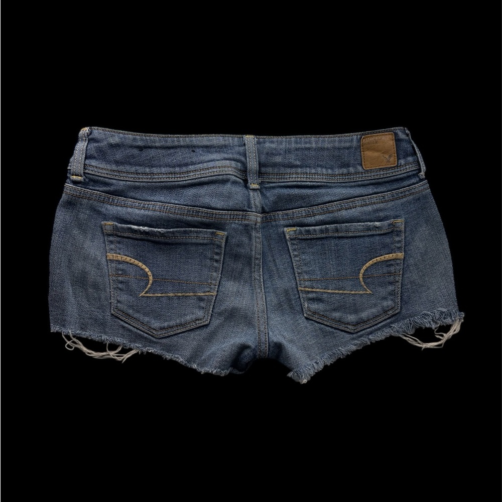 American Eagle Outfitters Dark Blue Jean Shorts